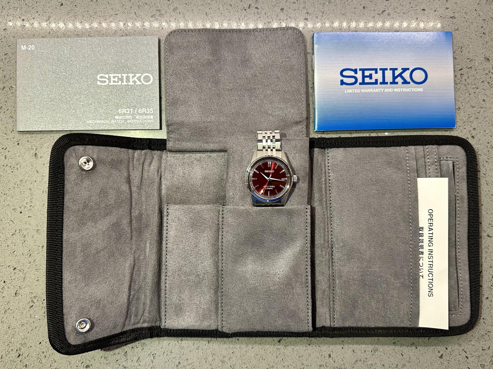 King Seiko SPB287 Cherry Dial