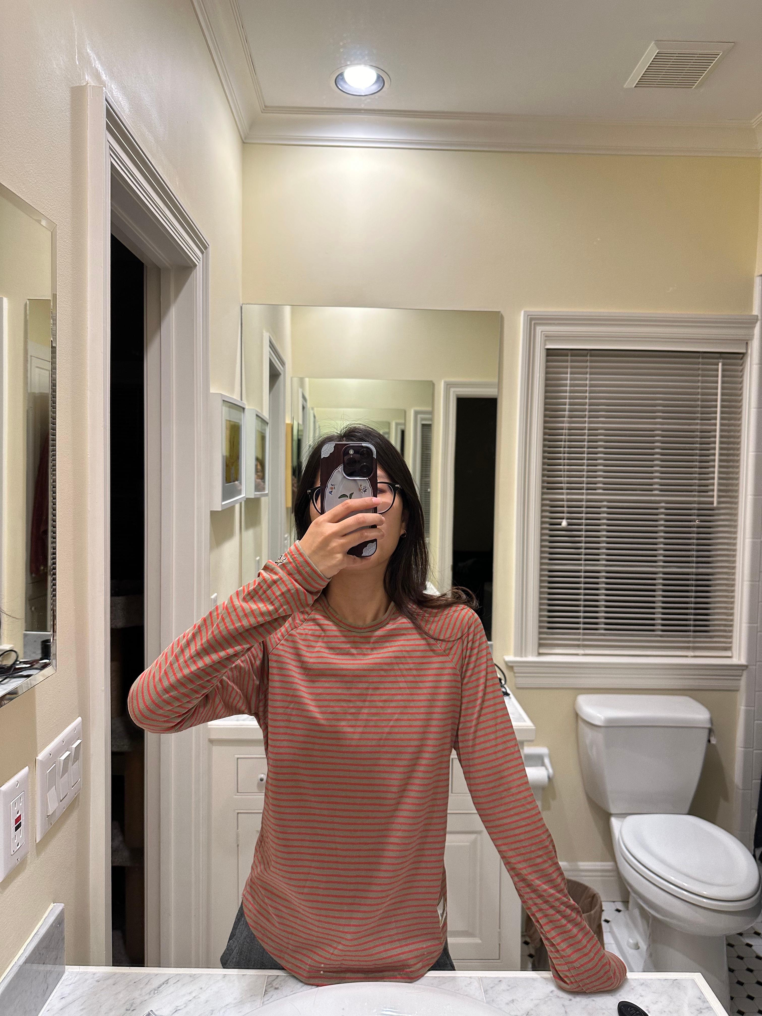 Tracksmith Horizon Long Sleeve Try On