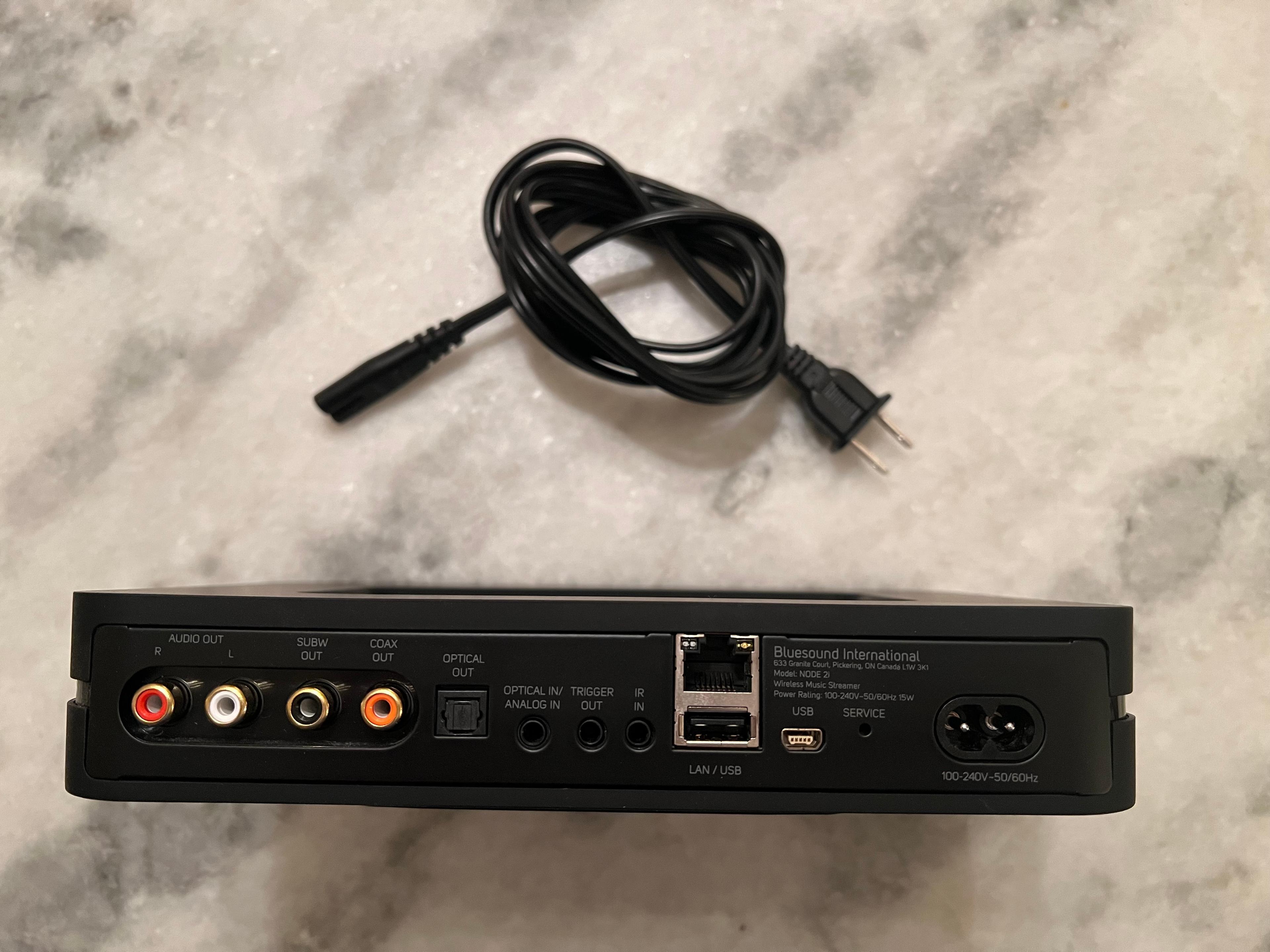 Node 2i media streamer in like new condition