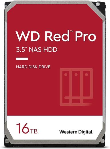 Red Pro NAS Internal Hard Drive HDD: 7200 RPM, SATA 6 Gb/s, CMR, 256 MB Cache