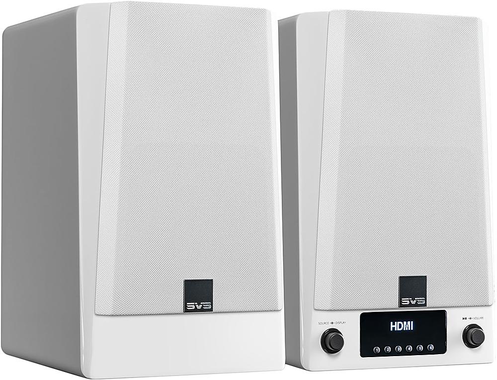 Prime Pro 200W 2.0-Ch. Hi-Res Wireless Speaker System - White